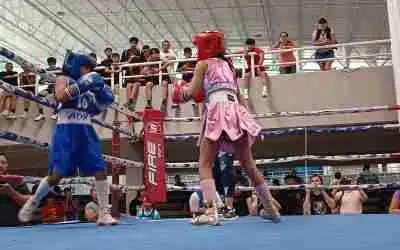SE REALIZÓ LA 8VA EXHIBICIÓN DE BOXEO EL EMPODERAMIENTO DE LA MUJER
