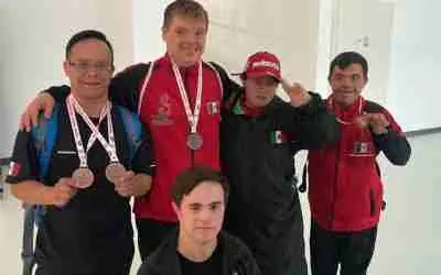 STEVEN MARTÍNEZ SE CUELGA PLATA PARA MÉXICO EN TRISOME GAMES 2024