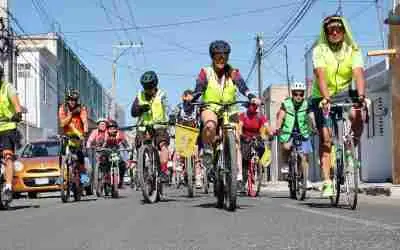 REALIZAN LA EDICIÓN 449 DEL PASEO CICLISTA FAMILIAR DE CELAYA