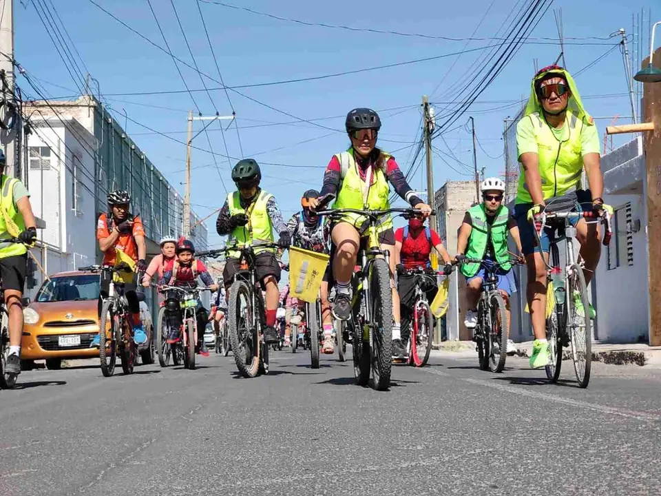 REALIZAN LA EDICIÓN 449 DEL PASEO CICLISTA FAMILIAR DE CELAYA
