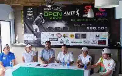 ANUNCIAN ÁLAMO OPEN 2024 DE TENIS