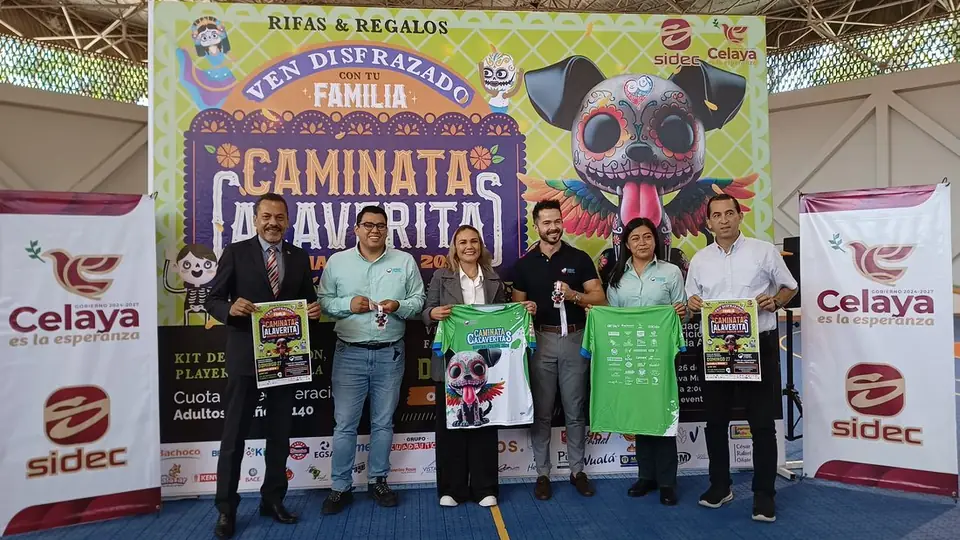 TODO LISTO PARA LA 9NA EDICIÓN DE LA CAMINATA CALAVERITAS
