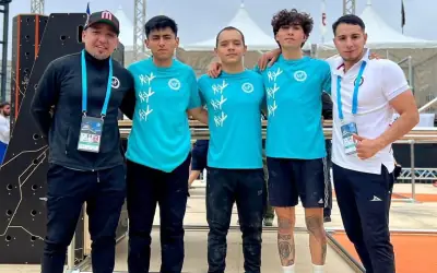 ASISTIÓ CELAYENSE A MUNDIAL DE PARKOUR