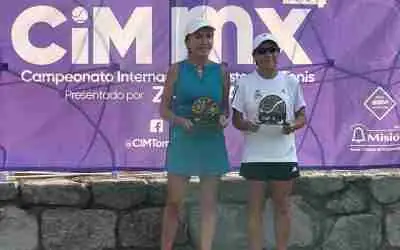 CLAUDIA PEÑA SOBRESALIÓ EN EL MASTER TENIS CHAMPIONSHIP
