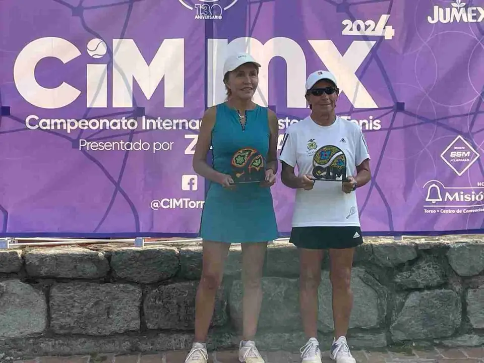 CLAUDIA PEÑA SOBRESALIÓ EN EL MASTER TENIS CHAMPIONSHIP