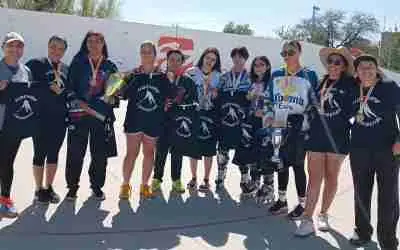 PREMIARON A EQUIPOS FEMENILES DE HOCKEY IN LINE