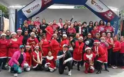 REALIZAN MEGA FESTIVAL ZUMBA Y COLECTA NAVIDEÑA