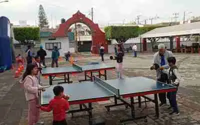 FERIA DEPORTIVA EN EL BARRIO DEL ZAPOTE