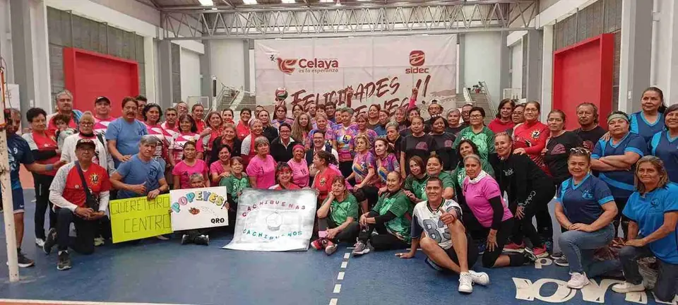 INAUGURAN LIGA MUNICIPAL DE CACHIBOL EN CELAYA