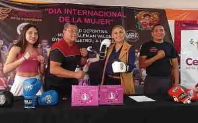 INVITAN A LA EXHIBICIÓN DE BOXEO “EL PODER DE LA MUJER”