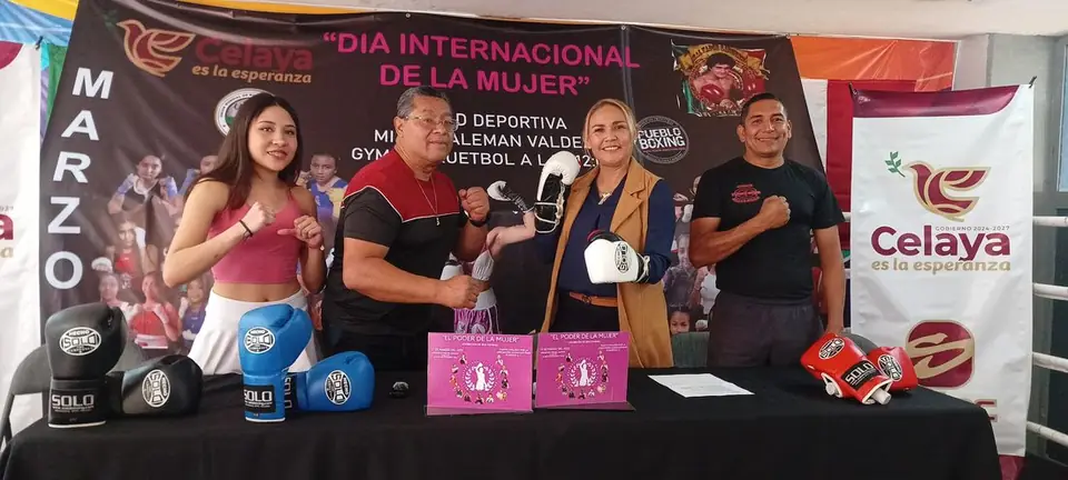 INVITAN A LA EXHIBICIÓN DE BOXEO “EL PODER DE LA MUJER”