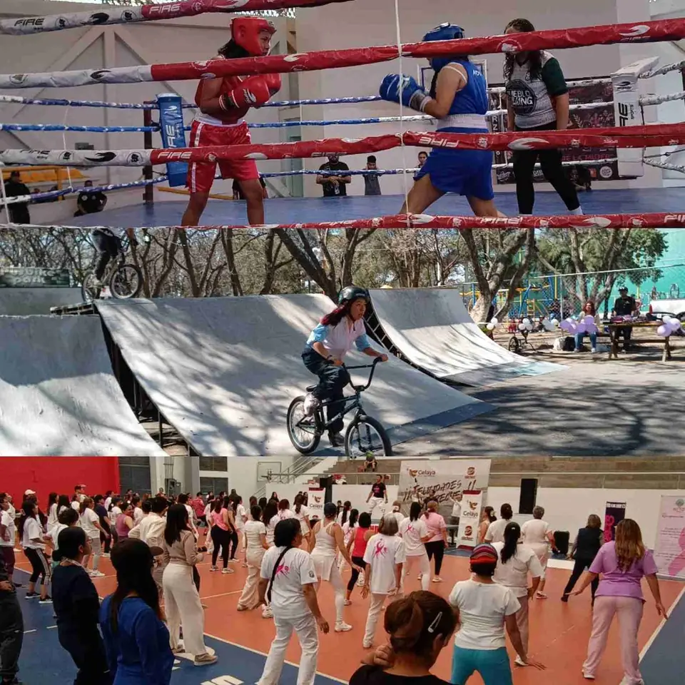 CONMEMORARON EL 8M CON EVENTOS DEPORTIVOS