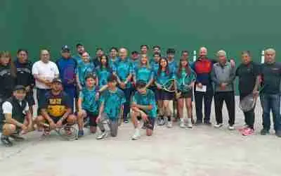 ENTRENÓ SELECCIÓN ESTATAL DE FRONTÓN EN CELAYA