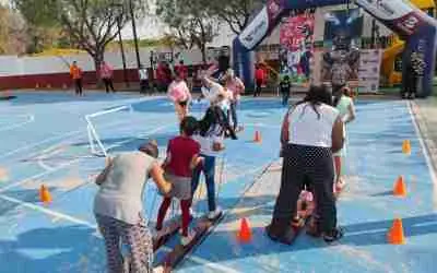 FERIA DEPORTIVA EN LOS GIRASOLES Y LA CRUZ