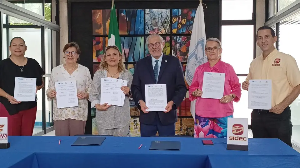 FIRMAN CONVENIO DE COLABORACIÓN SIDEC Y ULM