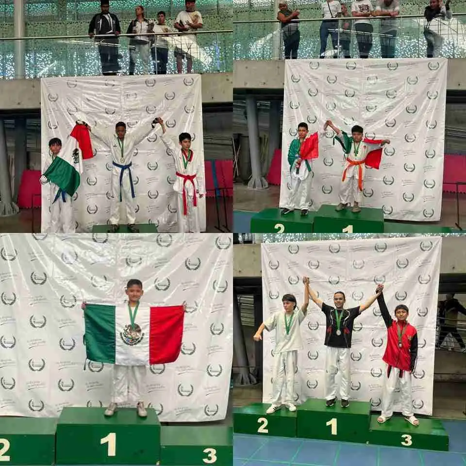 DESTACAN TAEKWONDOÍNES CELAYENSES EN COLOMBIA