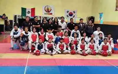 REALIZAN PRIMER FOGUEO DE TAEKWONDO “LA ESPERANZA NOS LIGA”