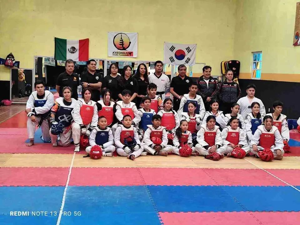 REALIZAN PRIMER FOGUEO DE TAEKWONDO “LA ESPERANZA NOS LIGA”