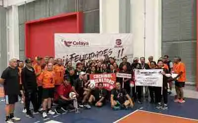 INAUGURACIÓN DE LA 3RA TEMPORADA DE LA LIGA MUNICIPAL DE CACHIBOL