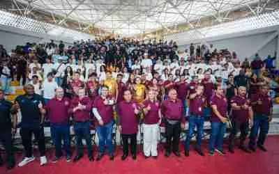 PRESENTAN CAJETERAS Y CAJETEROS DE LA LIGA TDP DE FÚTBOL
