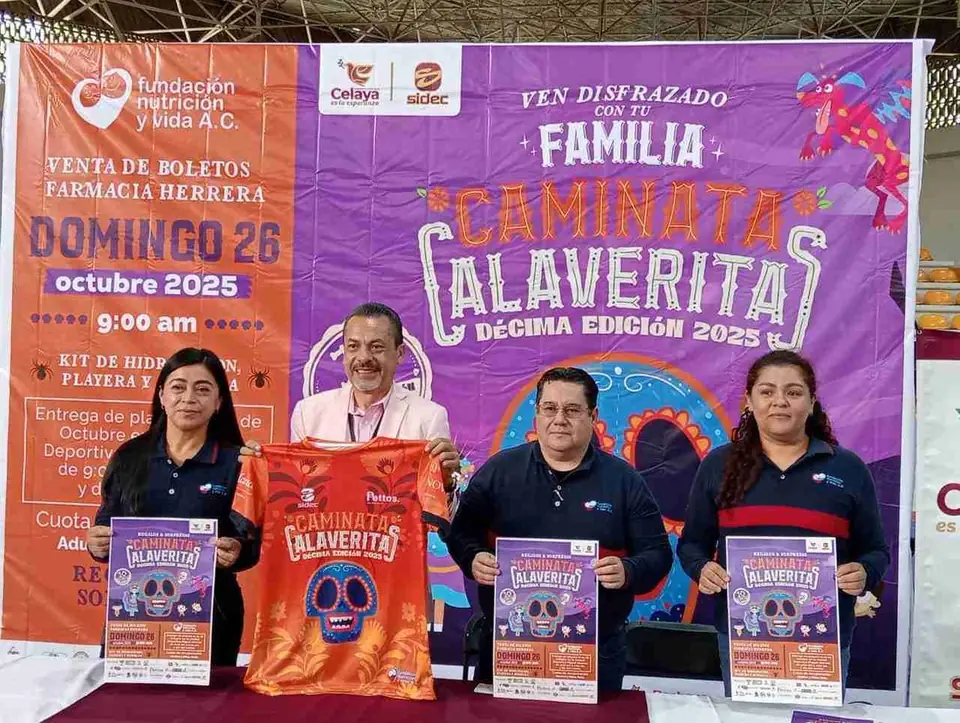 INVITAN A LAS FAMILIAS A PARTICIPAR EN LA 10MA EDICIÓN DE LA CAMINATA CALAVERITAS