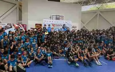 INAUGURAN EN CELAYA EL REGIONAL DE LA LIGA TELMEX TELCEL DE BÁSQUETBOL