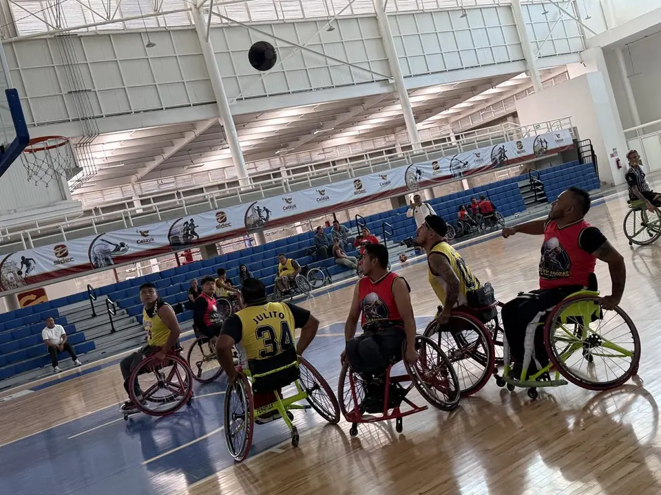 INICIÓ LA LIGA DE BÁSQUETBOL 3X3 SOBRE SILLA DE RUEDAS “LA ESPERANZA NOS LIGA”